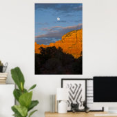 Sedona Moon Shadow 2217 Poster (Thuiskantoor)