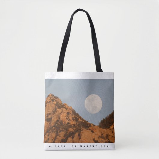 Sedona Moonrise Tote Bag (Voorkant)