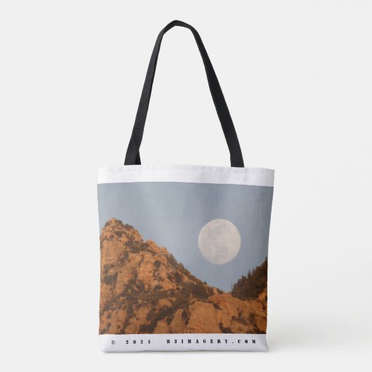 Sedona Moonrise Tote Bag (Achterkant)