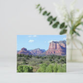 Sedona Mountains Briefkaart (Staand voorkant)