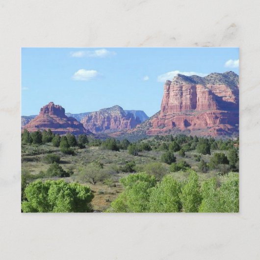 Sedona Mountains Briefkaart (Voorkant)