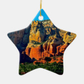 Sedona Mountains Keramisch Ornament (Voorkant)