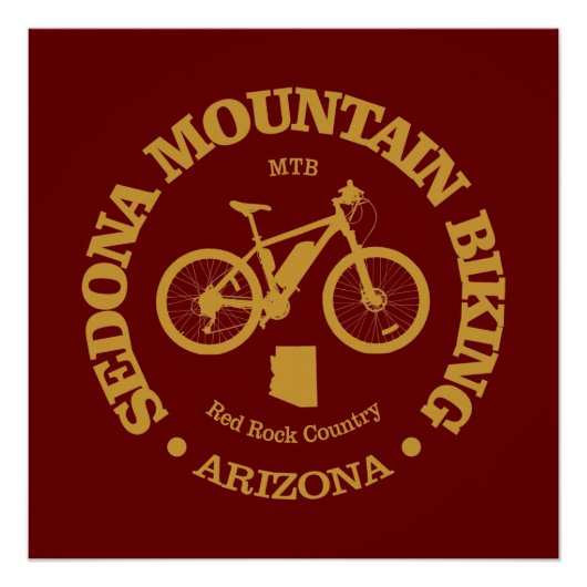 Sedona (MTB) Perfect Poster (Voorkant)