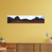 Sedona Natural Red Rocks Canvas Afdruk (Insitu (Woonkamer))