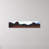 Sedona Natural Red Rocks Canvas Afdruk (Voorkant)