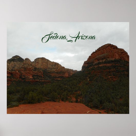 Sedona Natural Red Rocks Poster (Voorkant)