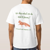 Sedona Plant Company Fox T-shirt (Achterkant)