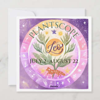 Sedona Plant Company Plantscope: Leo Feestdagenkaart