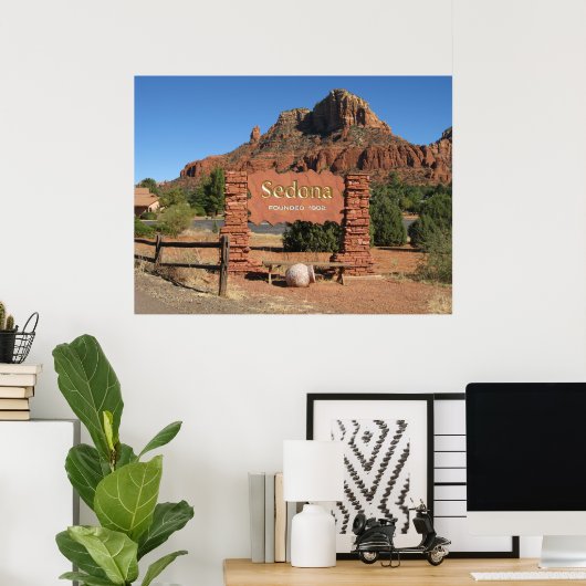 Sedona Poster (Thuiskantoor)