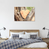 Sedona Red Rock Heart Ingewikkeld Canvas Afdruk (Insitu (Slaapkamer))