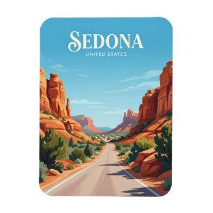 Sedona Red Rock Loop Road Arizona Magneet