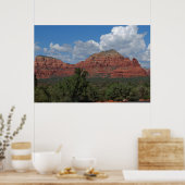Sedona Red Rock Mountain 082 Poster (Keuken)