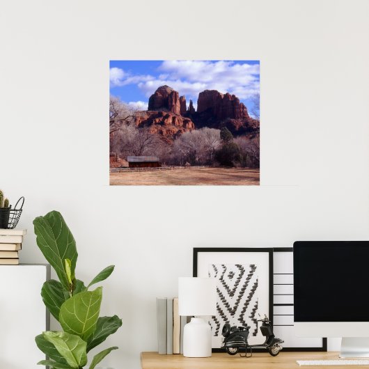 Sedona Red Rock Poster (Thuiskantoor)