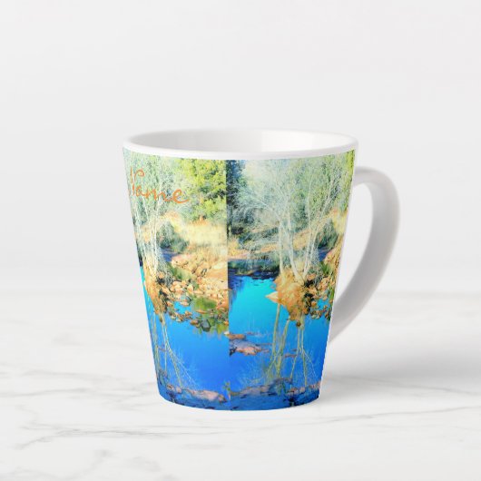 Sedona Red Rock Reflections Thunder_Cove Latte Mok (Rechterhoek)