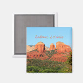 Sedona Red Rocks, Arizona Magnet (Voorkant / Achterkant)