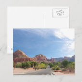 Sedona Red rocks Briefkaart (Voorkant / Achterkant)