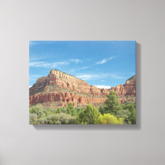 Sedona Red rocks Canvas Afdruk (Voorkant)