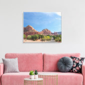 Sedona Red rocks Canvas Afdruk (Insitu (Woonkamer))