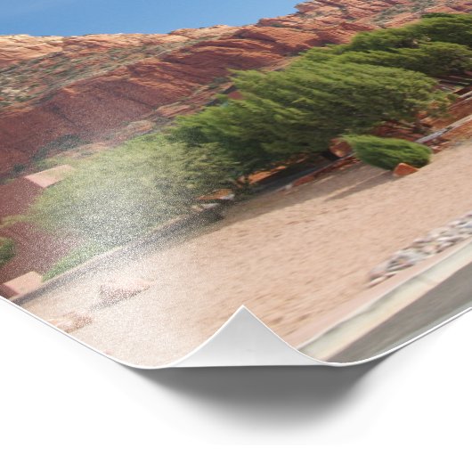 Sedona Red rocks Foto Afdruk (Hoek)