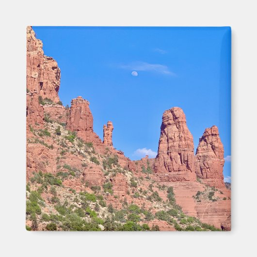 Sedona Red Rocks Magnet (Voorkant)