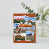 Sedona - Red Rocks maken me gelukkig! Briefkaart (Staand voorkant)