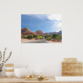 Sedona Red rocks Poster (Keuken)