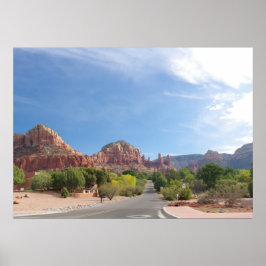 Sedona Red rocks Poster