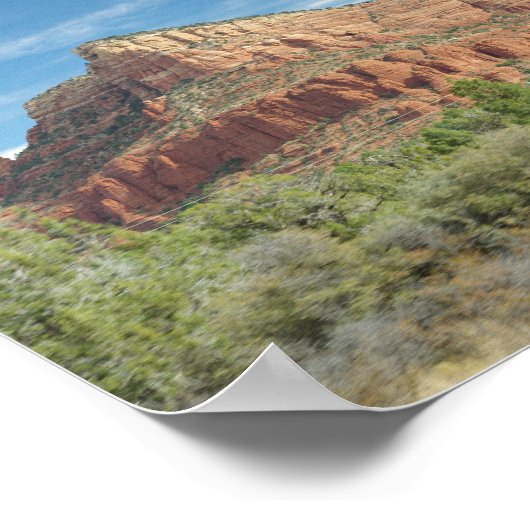 Sedona Red rocks Poster (Hoek)