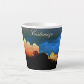 Sedona Red Rocks Thunder_Cove Latte Mok (Voorkant)