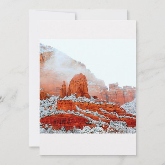 Sedona Red Rocks Thunder_Cove Uitnodiging (Achterkant)