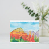 Sedona Rocks Briefkaart (Staand voorkant)