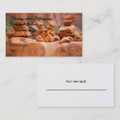 Sedona Rocks in Balans Afsprakenkaartje (Voorkant / Achterkant)