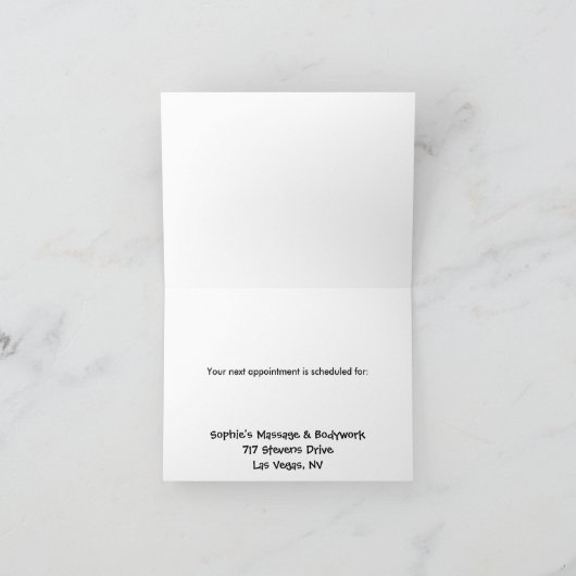 Sedona Rocks in balans Bedankkaart (Binnen)