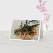 Sedona Rocks-Wenskaart Folie Wenskaart (Orchidee)