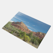 Sedona rode rotsen deurmat (Schuin)