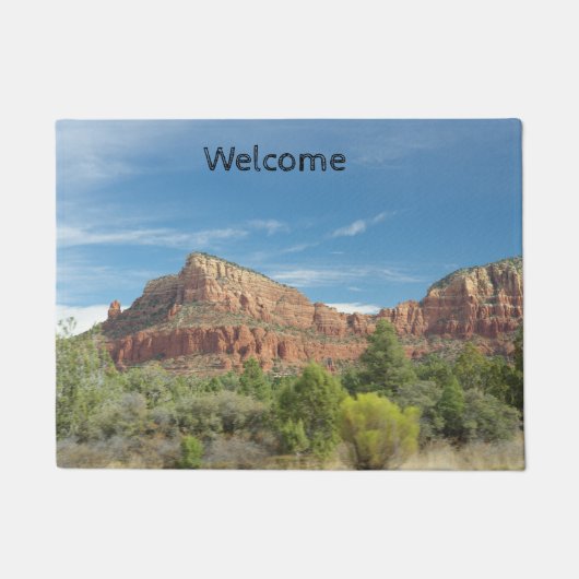 Sedona rode rotsen deurmat (Voorkant)