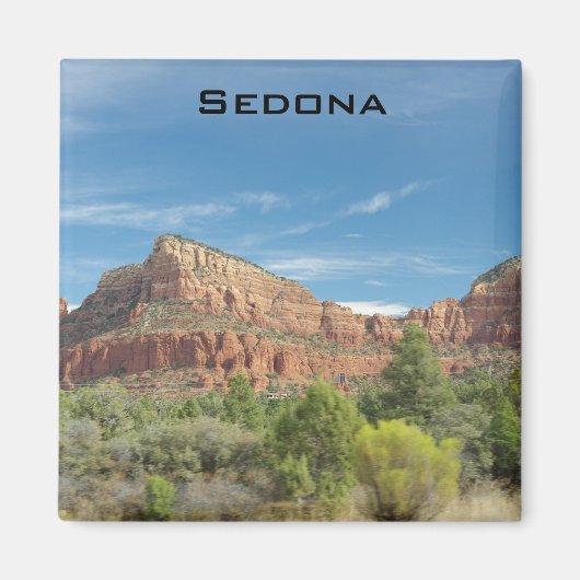 Sedona rode rotsen magneet (Voorkant)