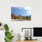 Sedona rode rotsen poster (Thuiskantoor)