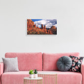 Sedona Rode rotsen verpakt Canvas Afdruk (Insitu (Woonkamer))