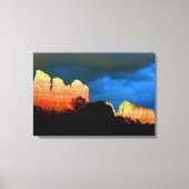 Sedona rode rotsen verpakt canvas afdruk (Voorkant)