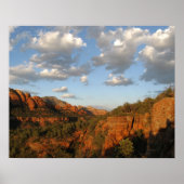 Sedona sunset 003 poster (Voorkant)