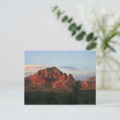 Sedona Sunset Briefkaart (Staand voorkant)