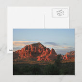 Sedona Sunset Briefkaart (Voorkant / Achterkant)