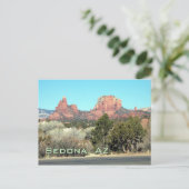 Sedona-Uitzicht#4, Sedona, AZ Briefkaart (Staand voorkant)