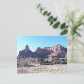 Sedona-Uitzicht#5, Sedona, AZ Briefkaart (Staand voorkant)
