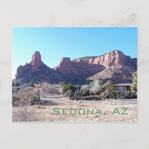 Sedona-Uitzicht#5, Sedona, AZ Briefkaart