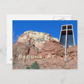 Sedona-Uitzicht#6, Sedona, AZ Briefkaart (Voorkant / Achterkant)