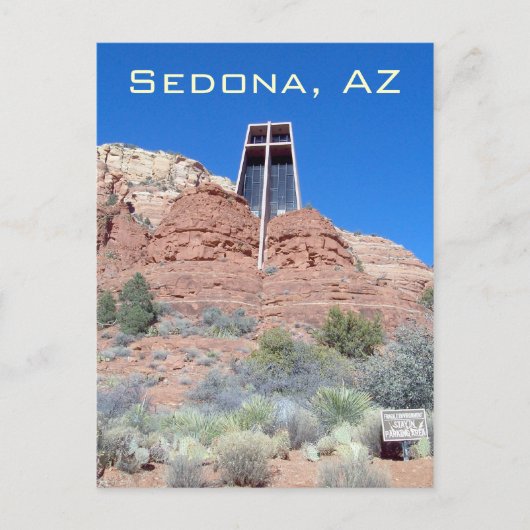 Sedona-Uitzicht#8, Sedona, AZ Briefkaart (Voorkant)