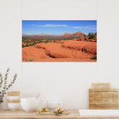 Sedona Valley Panorama Poster (Keuken)