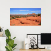 Sedona Valley Panorama Poster (Thuiskantoor)
